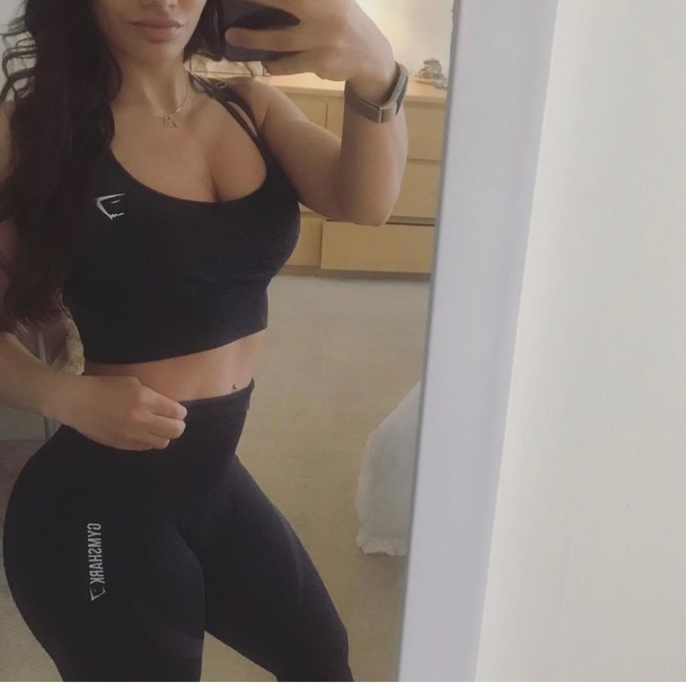 Gymshark Leggings XS Charcoal Grey